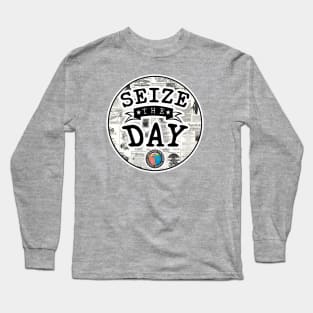 Seize the Day Newsies Cardboard Playhouse Theatre Company Long Sleeve T-Shirt